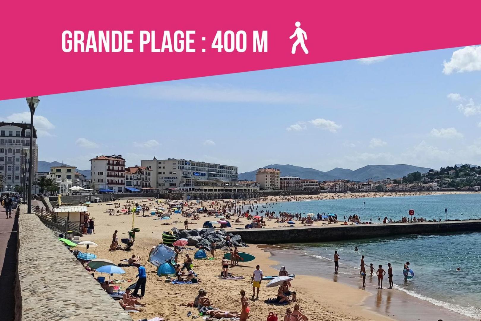 Ilbetea - Ideal Couple - Duplex Tout Confort - Plage A 400 M - Parking Saint-Jean-de-Luz Exteriér fotografie